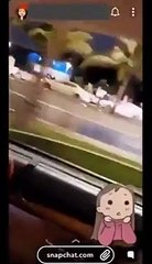 فتاة تعاكس الشباب على كورنيش جدة