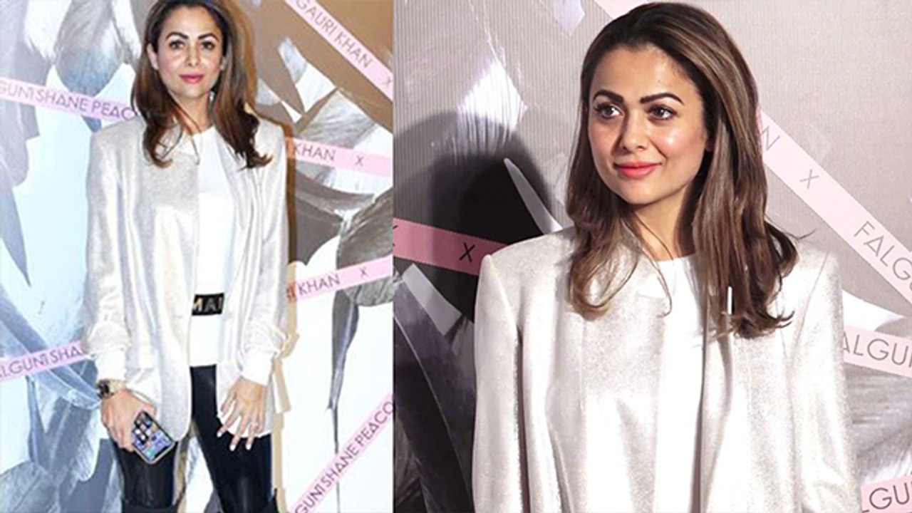 Malaika Arora's sister Amrita Arora looks stylish at Falguni Peacock’s store launch | FilmiBeat