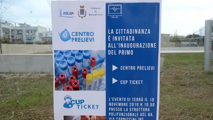 Emiliano - A Noicattaro abbiamo attivato due nuovi servizi  (19.11.19)