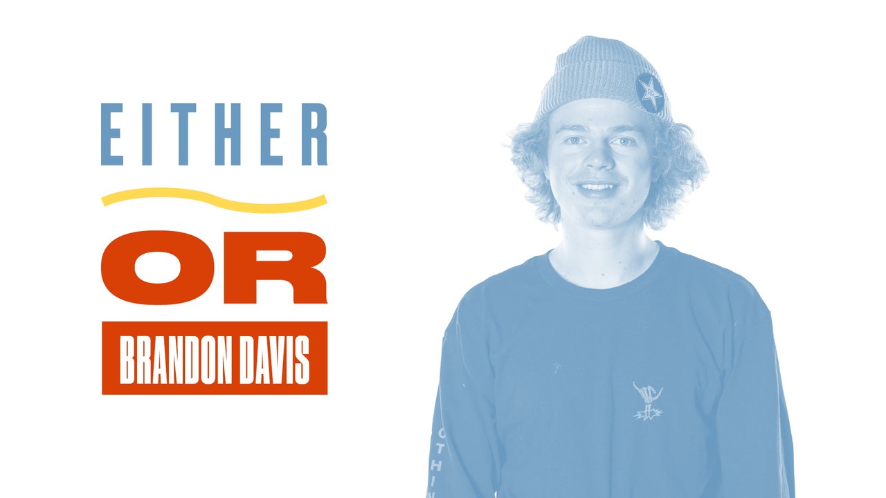 Either, Or: Brandon Davis Rides Directional Snowboards and Hasn’t Yet Met the Ten Percent Rule