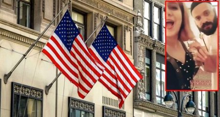 İslami değerlerle dalga geçen konsolosluk çalışanları, ifadelerinin ardından serbest bırakıldı