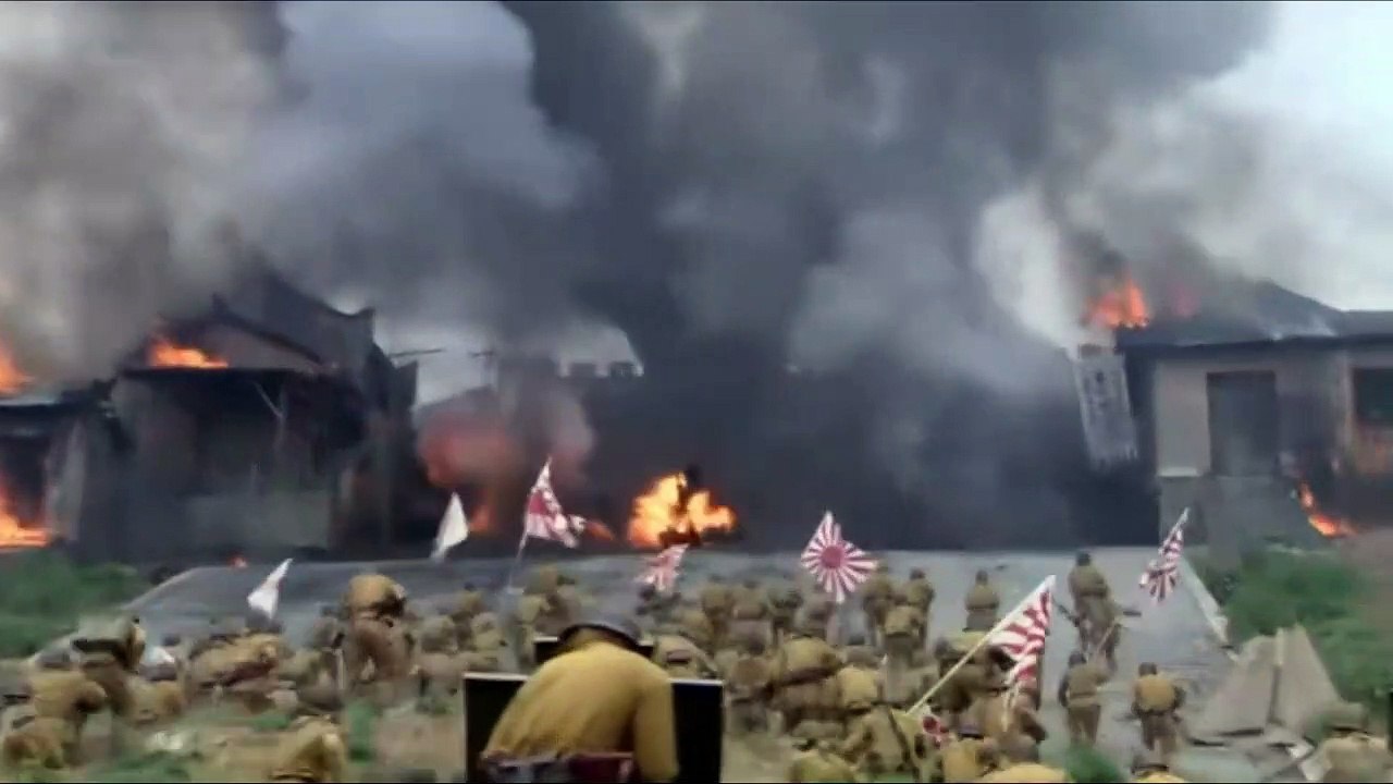 The devils came and attacked our army county. W...