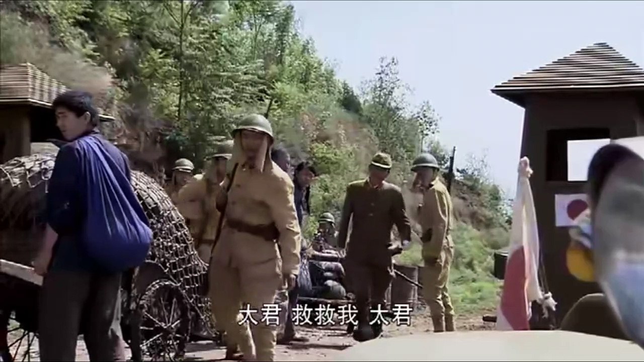 The Eighth Route Army let the beautiful woman m...