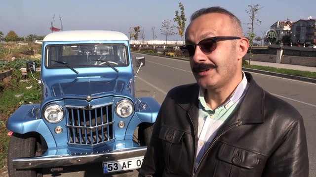 Hurda aldığı klasik otomobili 60 bin liraya yeniledi - ORDU