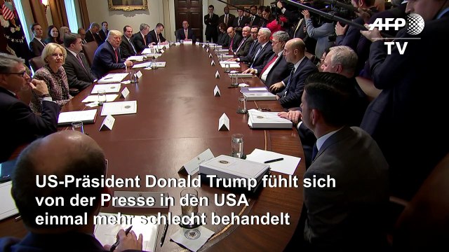 Trump: Es gibt keine freie Presse in den USA