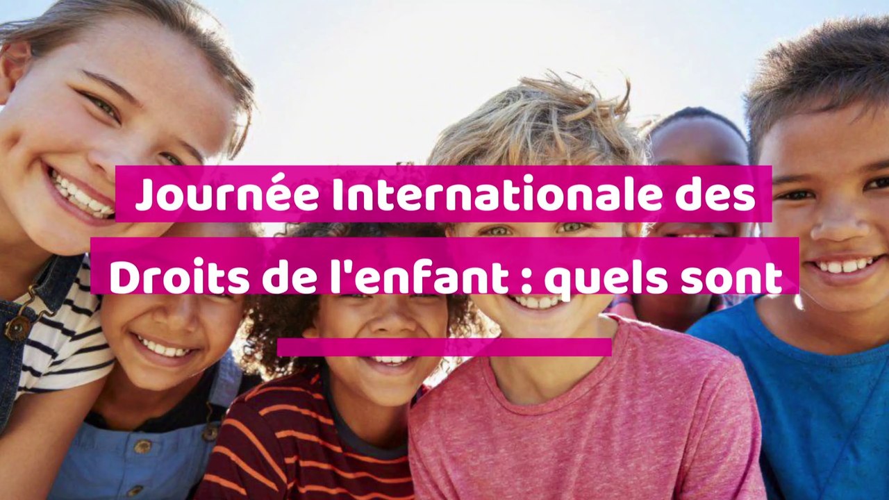 Journée Internationale des Droits de l'Enfant : quels sont leurs droits ?