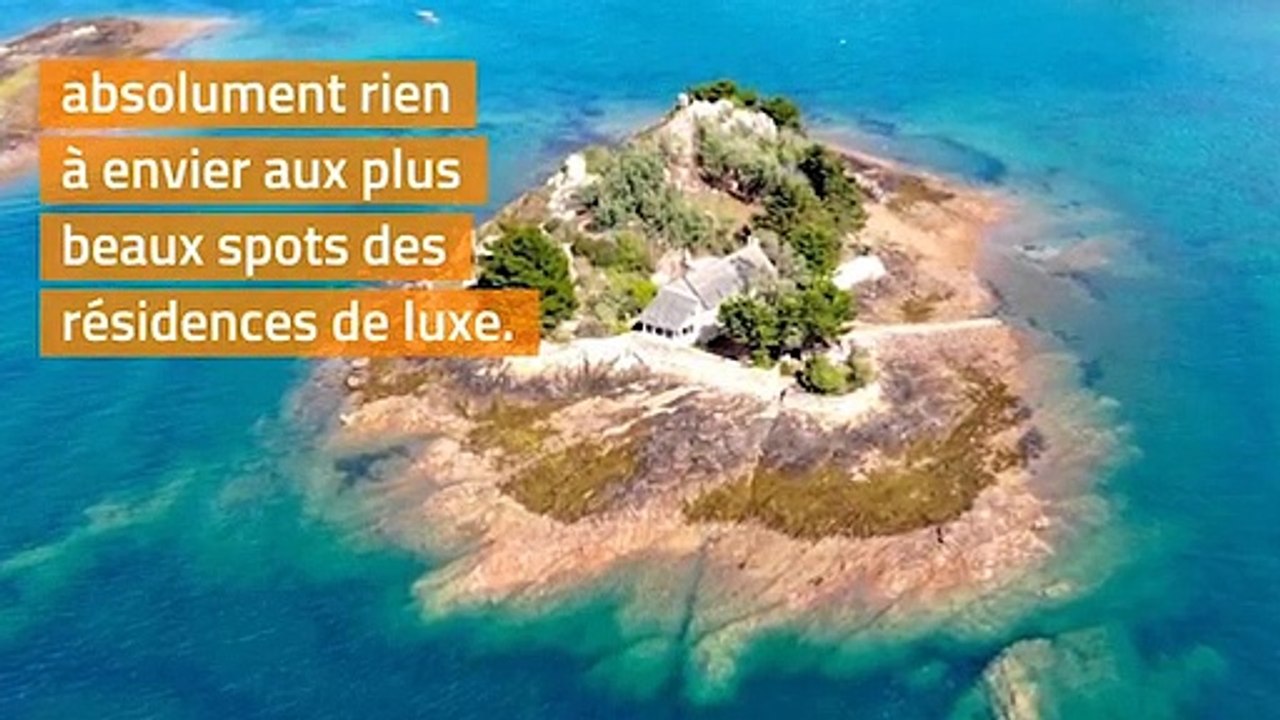 Achetez-vous un « petit coin de paradis » sur une île privée en Bretagne !
