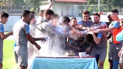 Trabzonspor'da neşeli antrenman