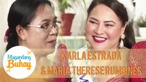 Maria Therese shares how Momshie Karla is as a classmate | Magandang Buhay