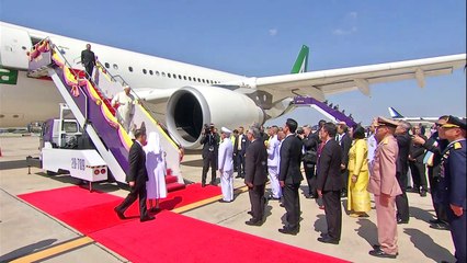 El papa Francisco llegó a Tailandia, primera etapa de gira asiática