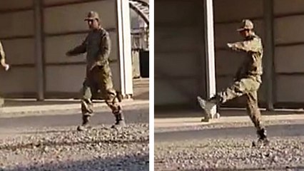 Quand un soldat vient d'intégrer l'armée