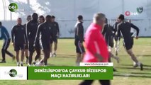 Denizlispor'da Çaykur Rizespor maçı hazırlıkları