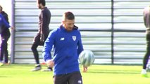 Iker Muniain se retira lesionado del entrenamiento del Athletic