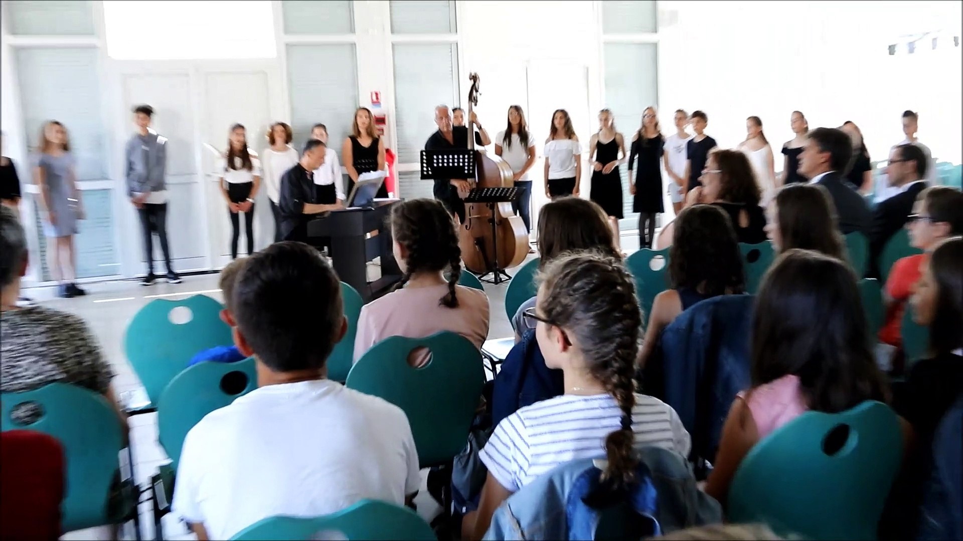 chorale du collège Jean Rostand des Martres-de-Veyre 1 - Vidéo Dailymotion
