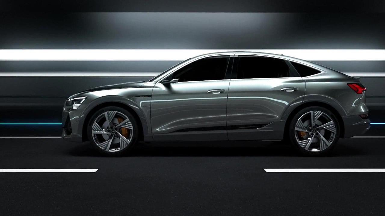 Ladevorgang und Thermomanagement des Audi e-tron Sportback Animation