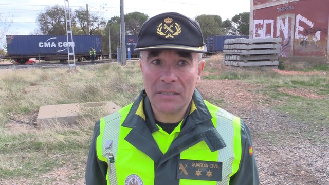 Guardi Civil habla sobre el accidente ferroviario en Manzanares