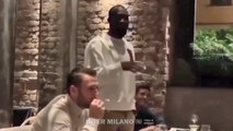 INTER * LUKAKU PORTA I COMPAGNI A CENA: 