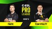 CSGO - Fnatic vs. Team Vitality [Mirage] Map 2 - Group B - ESL EU Pro League Season 10