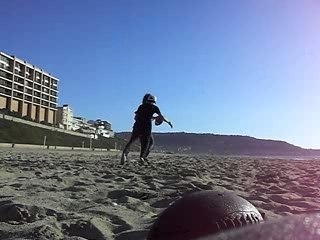 Football on the redondo beach 3