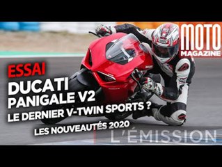 DUCATI PANIGALE V2 (2020) - Le dernier v-twin