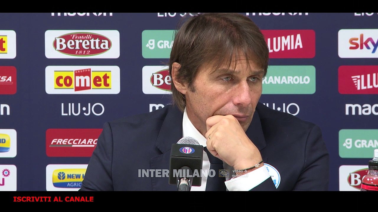 BOLOGNA vs INTER 1-2: LE DICHIARAZIONI DI CONTE IN SALA STAMPA * INTEGRALE