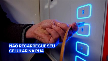 Estações públicas para recarregar o celular são o novo alvo de hackers