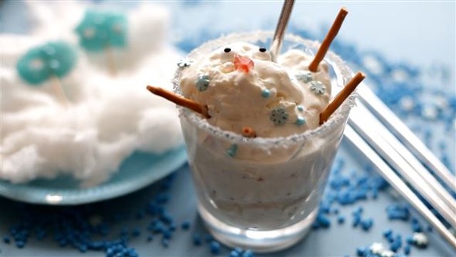 Lecker Dessert passend zu 'Die Eiskönigin'