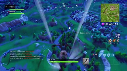 Fortnite Battle royale full match #1 Duo mode