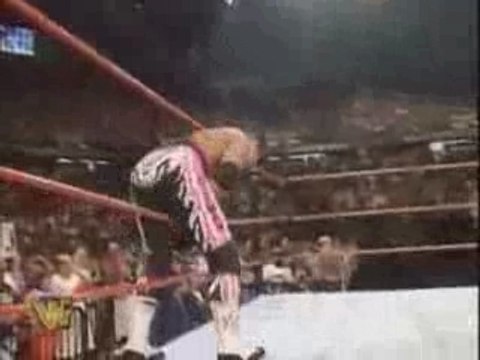 undertaker vs bret hart & guest ref shawn michaels 1