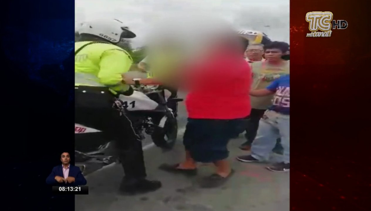 Dictaron medidas cautelares a notario que agredió verbalmente a agentes de la CTE