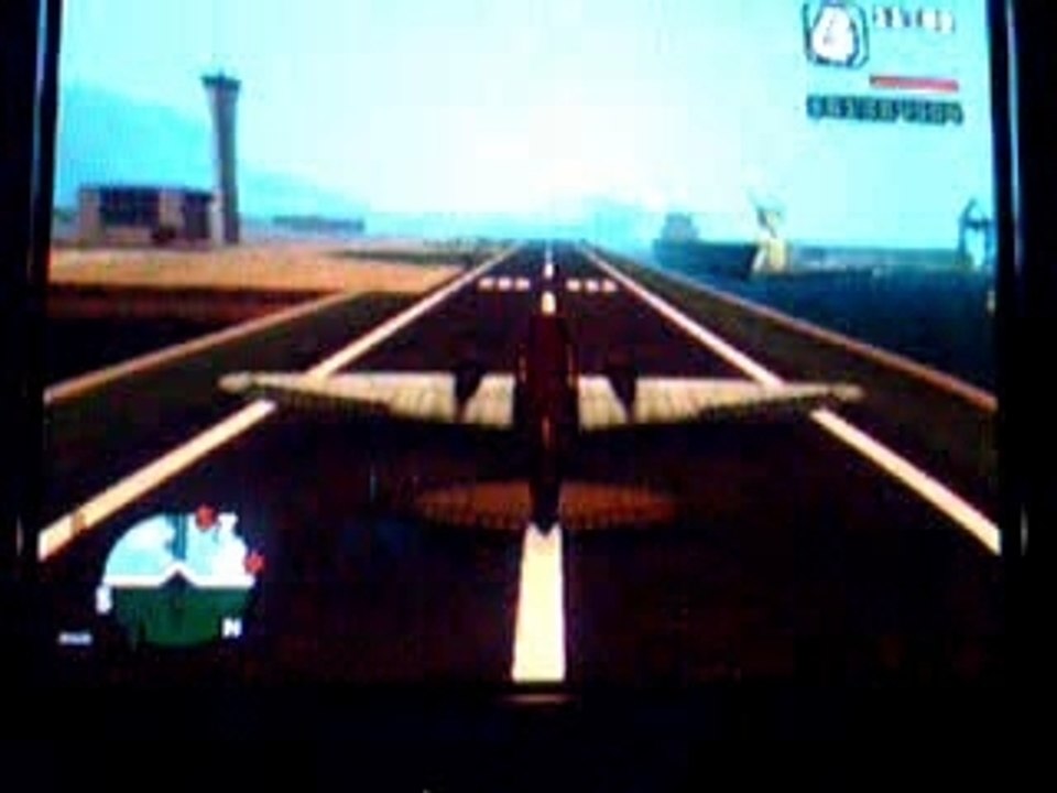 Grand Theft Auto plane crash