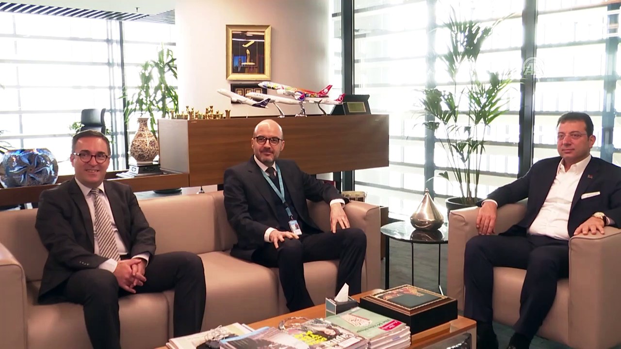 İstanbul Büyükşehir Belediye Başkanı İmamoğlu, İGA'yı ziyaret etti - İSTANBUL