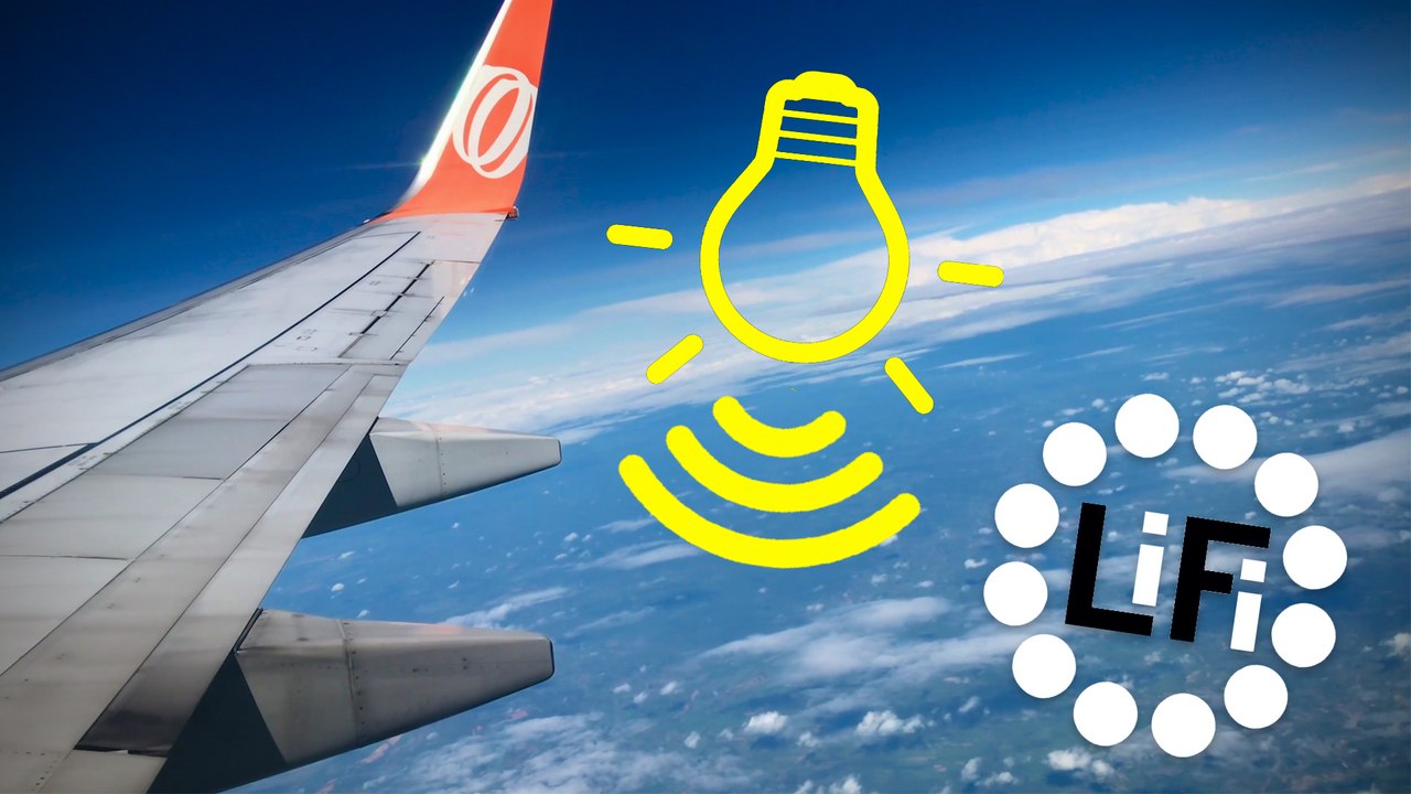 Li-Fi : Internet par la lumière débarque bientôt dans nos avions