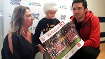 Nancy  : les footballeurs de l'Asnl illuminent la journée des enfants hospitalisés