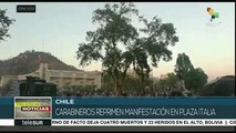 teleSUR Noticias: Fuerzas policiales reprimen manifestación en Bolivia