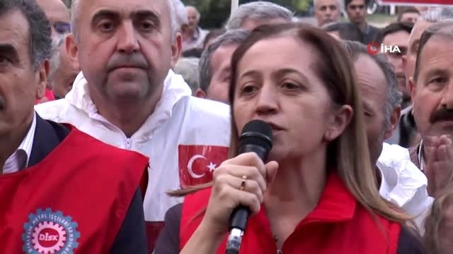 DİSK Genel Başkanı Arzu Çerkezoğlu: Vergide adalet mücadelesini omuz omuza yürütüyoruz
