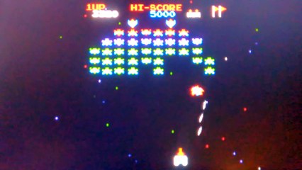 Galaxian NES Gameplay