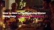 How to Host a Thanksgiving Dinner Using Only Trader Joe’s Products