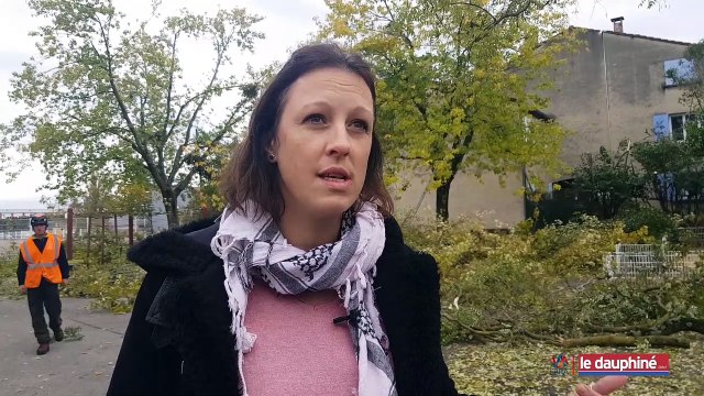 VALENCE Il faudra trois semaines pour évacuer toutes les branches d'arbres
