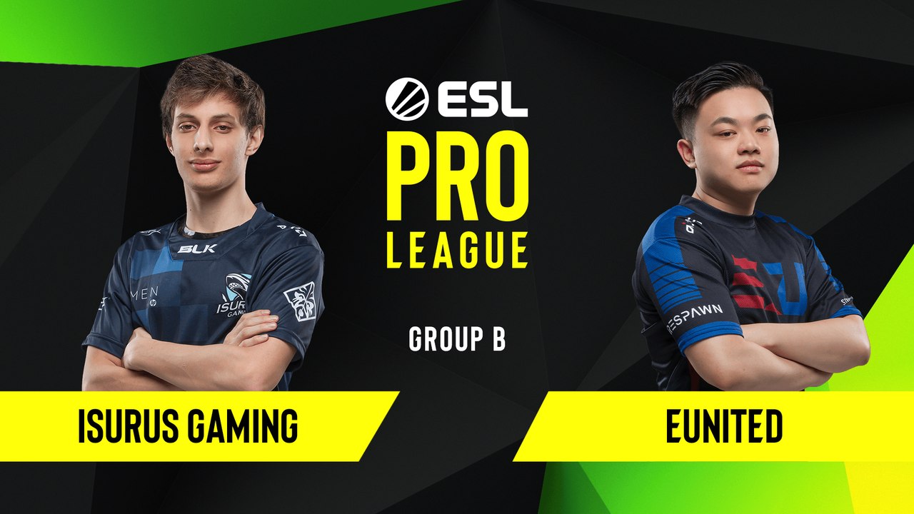 CSGO - Isurus Gaming vs. eUnited [Overpass] Map 1 - Group B - ESL NA Pro League Season 10
