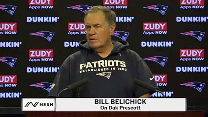 Bill Belichick Praises Dak Prescott Ahead of Patriots vs. Cowboys 🏈