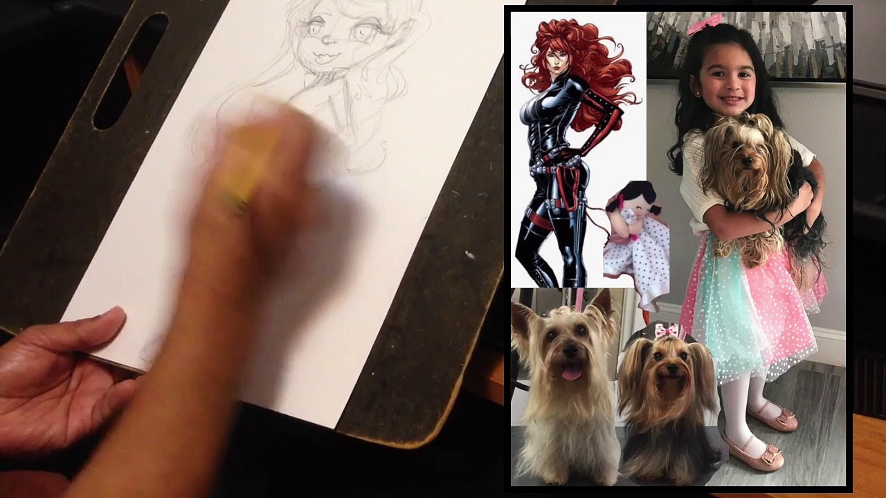 Rambling while Drawing a Commission