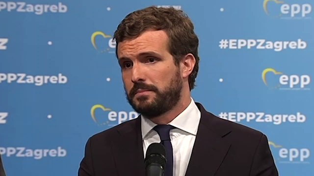 Casado zanja el debate: no habrá abstención del PP para investir a Sánchez