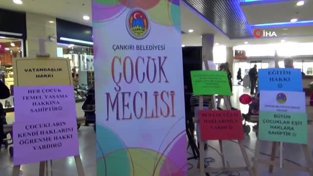 Çankırı'da 20 Kasım Dünya Çocuk Hakları Günü kutlandı