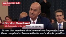 Sondland Affirms Quid Pro Quo In Ukraine Dealings, Pushed By Giuliani And Ordered By Trump