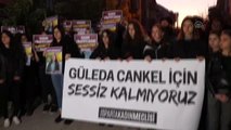 Kadınlardan üniversite öğrencisi Güleda Cankel'in öldürülmesine tepki