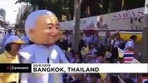 Pope Francis arrives in Thailand at start of Asia trip