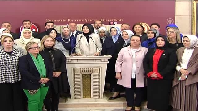 AK Parti milletvekillerinden CHP'li Özkoç'un ifadelerine kınama
