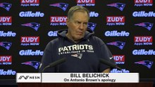Bill Belichick On Antonio Brown's Apology To Robert Kraft