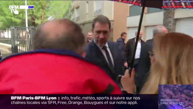 Intempéries dans le Var: Christophe Castaner est arrivé au Muy pour rencontrer les élus et les sinistrés